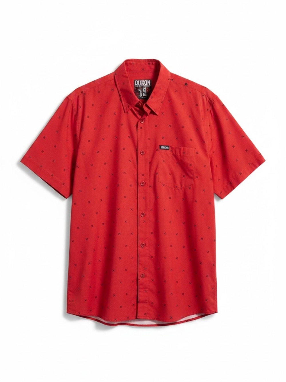 DIXXON Flannel Company The Finney Short Sleeve Button Down Shirt Large